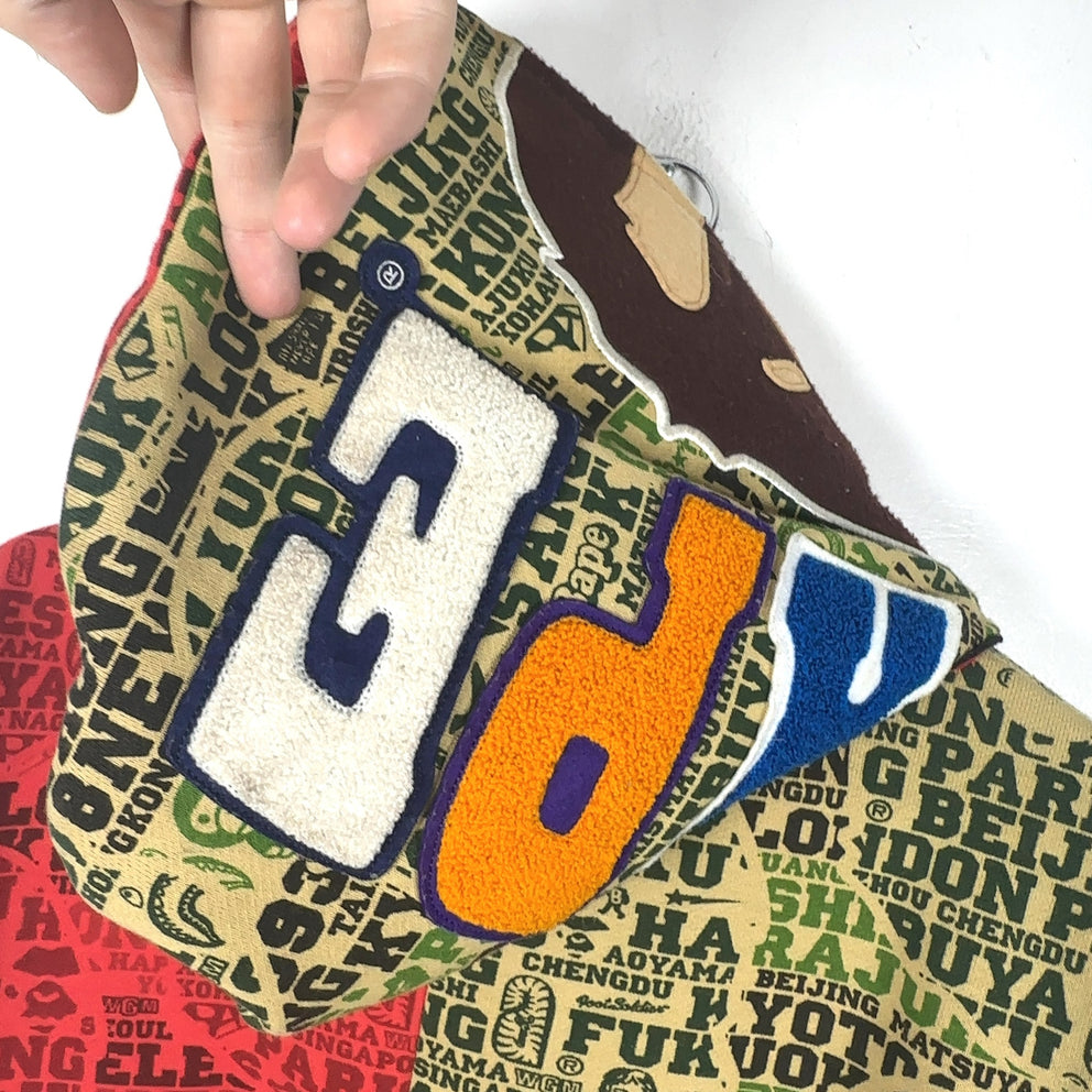 Bape XXV 'Cities' Split Camouflauge Hoodie