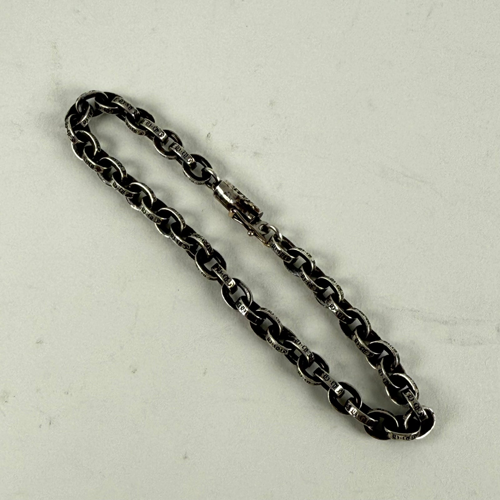 Chrome Hearts Paper Chain Bracelet 7 Inch