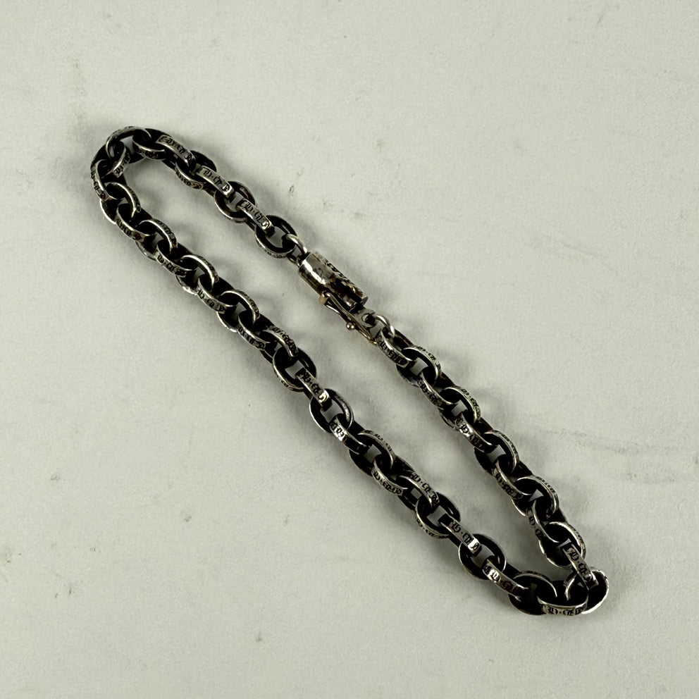 Chrome Hearts Paper Chain Bracelet 7 Inch
