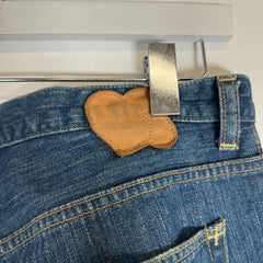 Number (N)ine Kurt Cobain Denim Patch Jeans Size 4x32