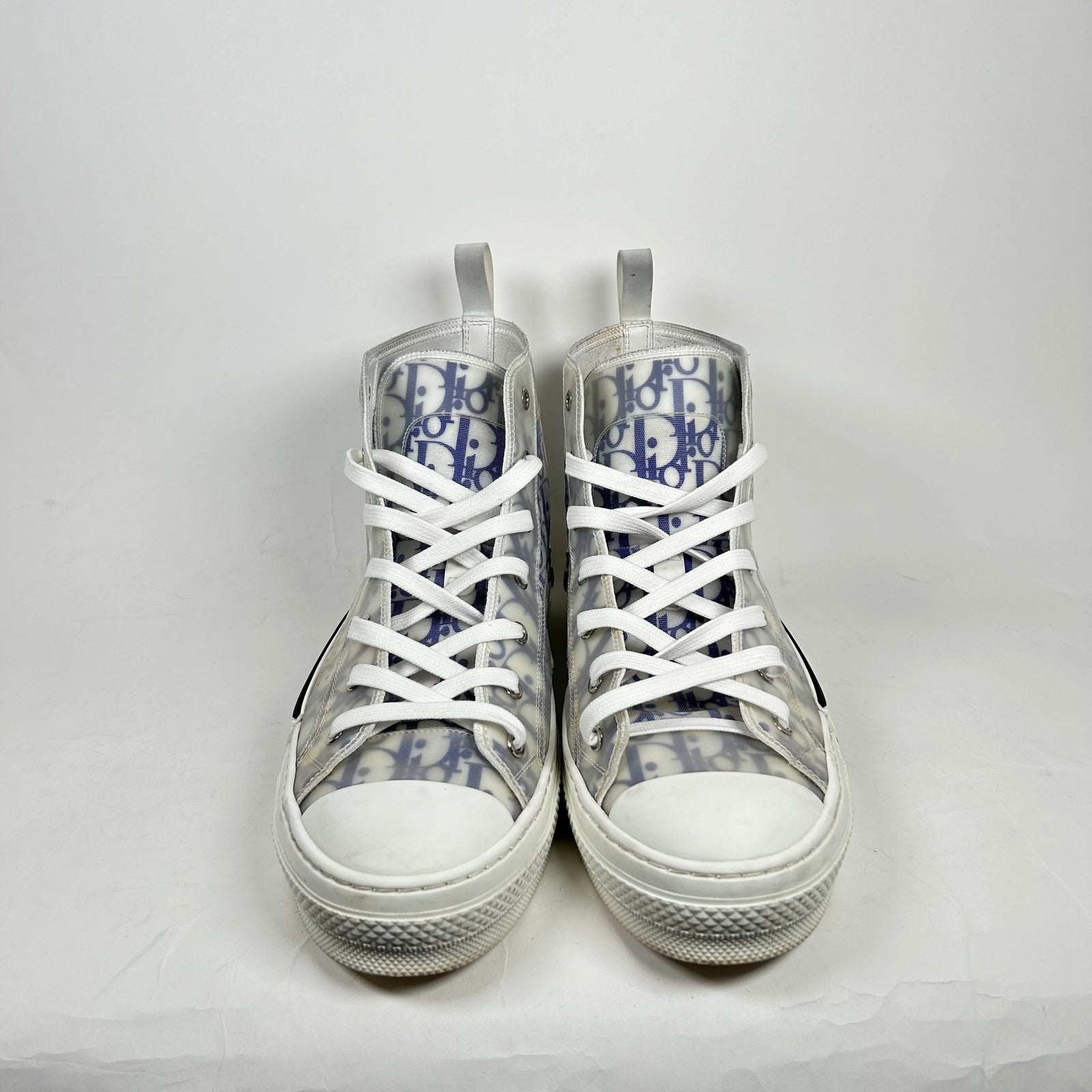 Dior x Kenny Scharf B23 Oblique High Top Sneaker Size 45