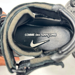 CDG x Nike Black Mid Air Force 1 Size 7