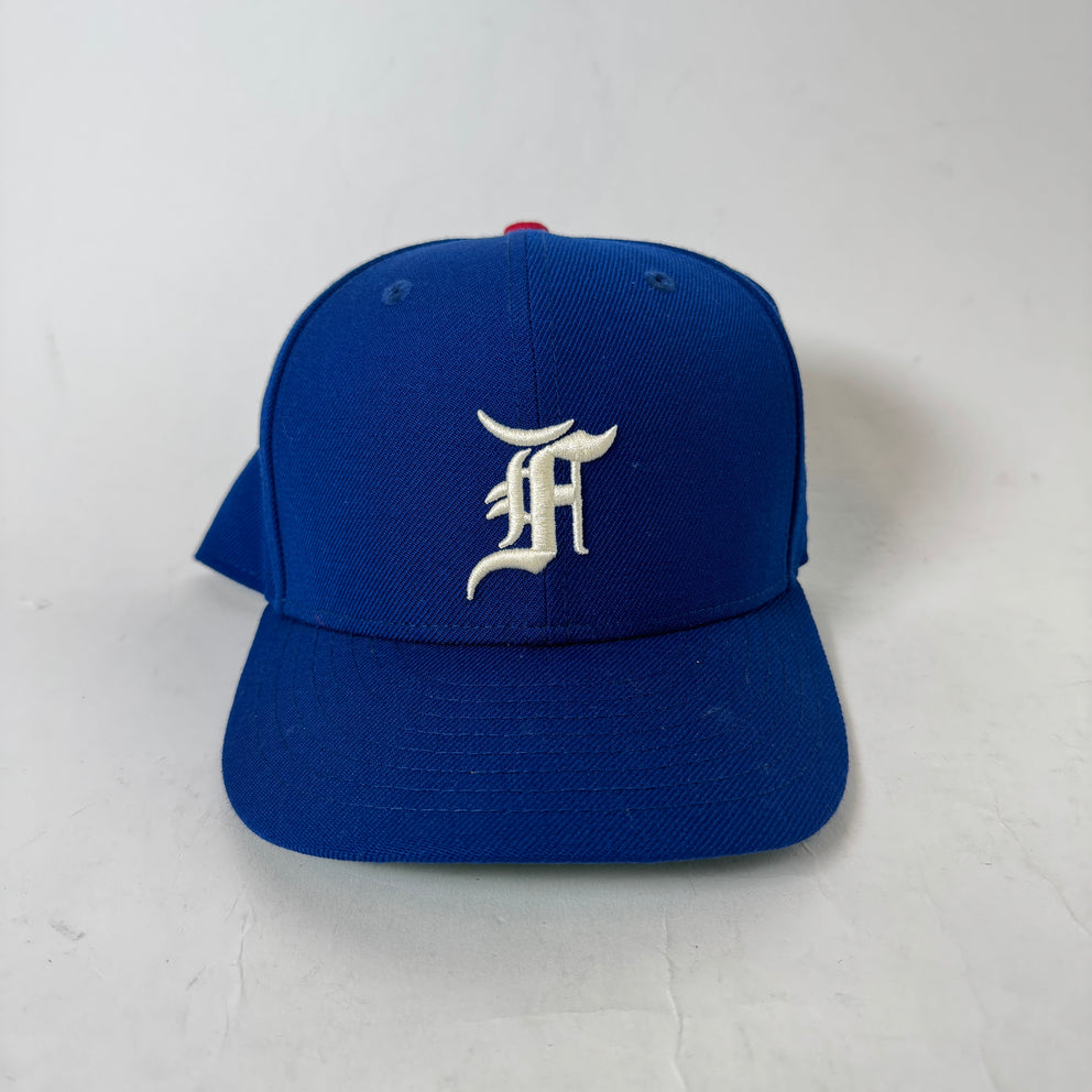 Fear Of God x New Era Blue Fitted Hat Size 7 1/8