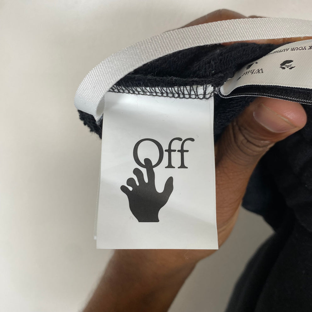Off-White Black Logo Sweat Skirt Size XS