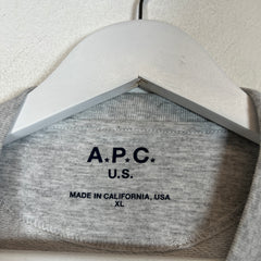 APC Grey US & Stars Sweatshirt Size XL