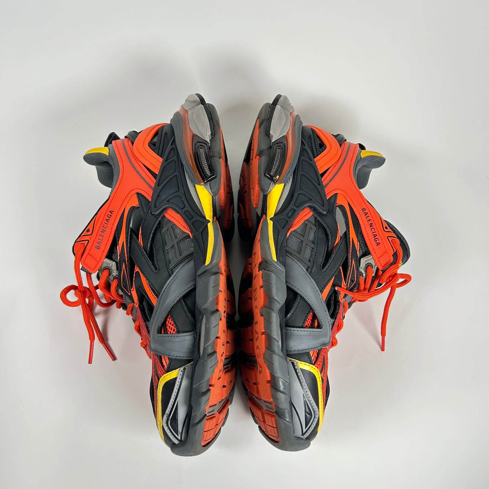 Balenciaga Orange/Yellow Track 2 Sneaker Size 44