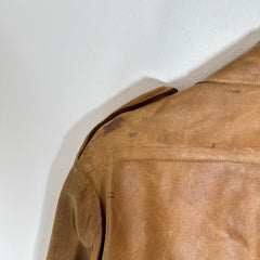 Miu Miu Leather Over Shirt Size 48