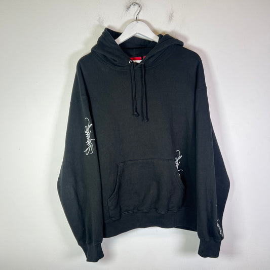 Supreme SS24 Embroidered Tag Logo Hoodie