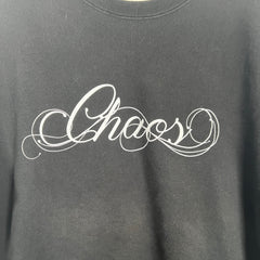 Undercover 'Chaos' Black Crewneck Size L