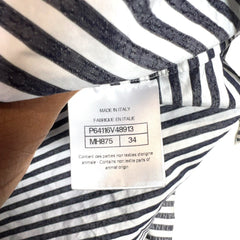 Chanel 2020 Striped Button-Up Shirt