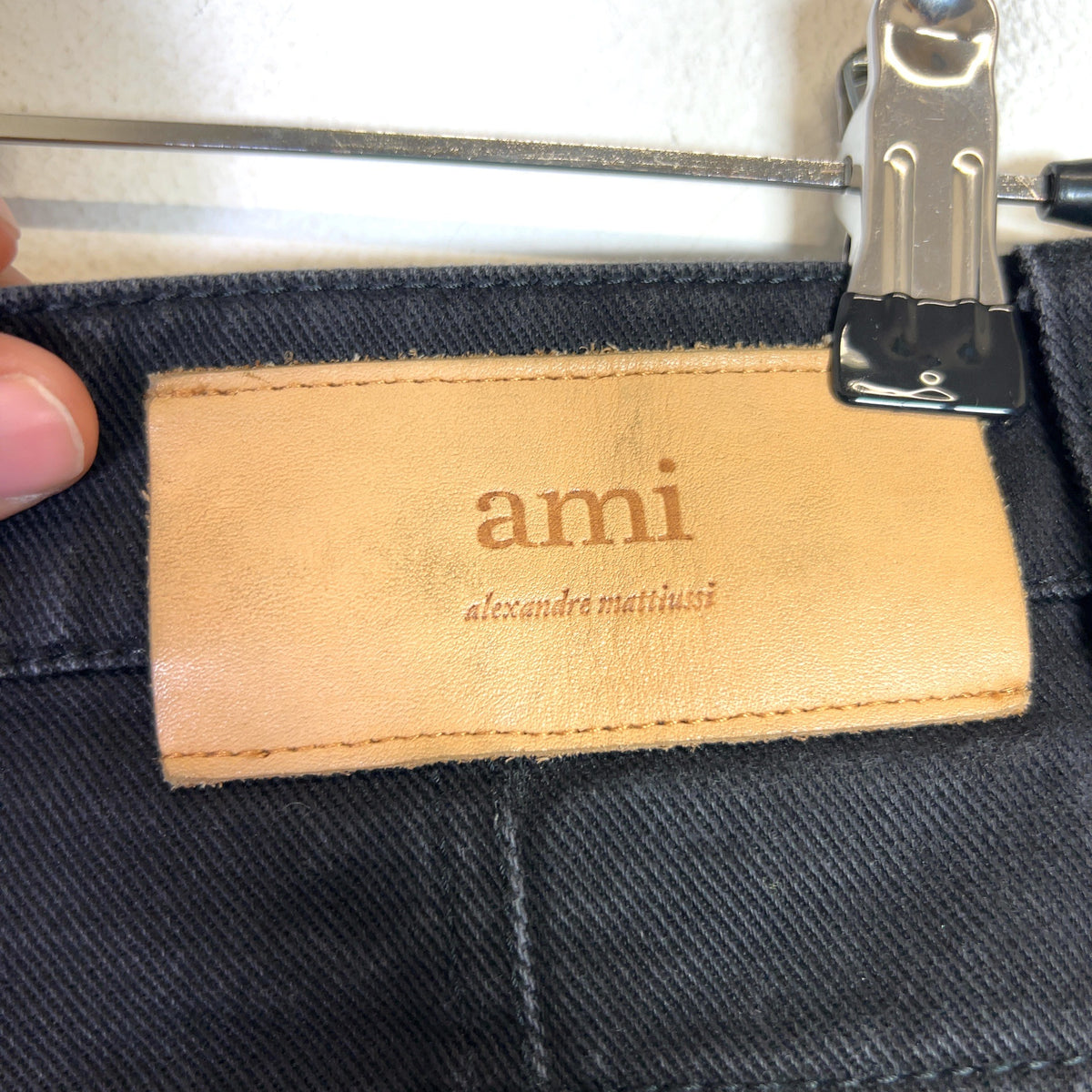 Ami Paris Carpenter Denim Shorts