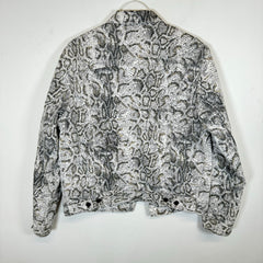 Supreme X Levis FW17 Snakeskin Denim Jacket Size M