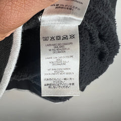 Supreme Black Stretch Logo Crewneck Size L