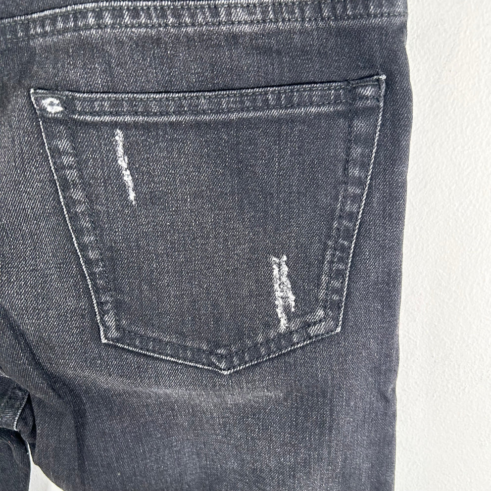 Balenciaga Grey-Wash Straight Fit Jeans Size 29