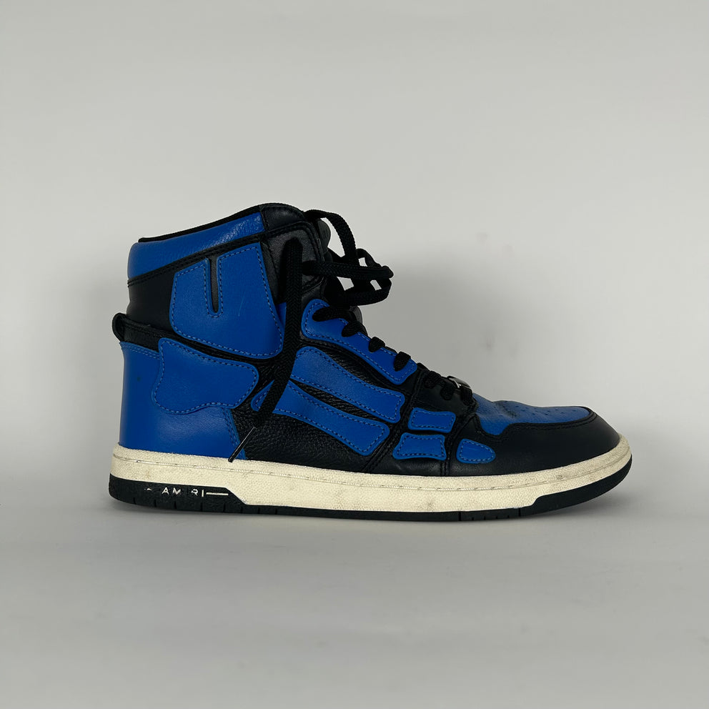 Amiri Royal Bone Hightops Size 44