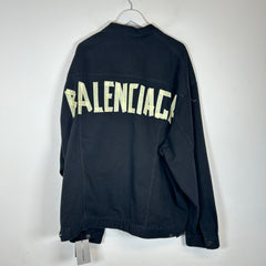Balenciaga Black Tape Jean Jacket Size 4