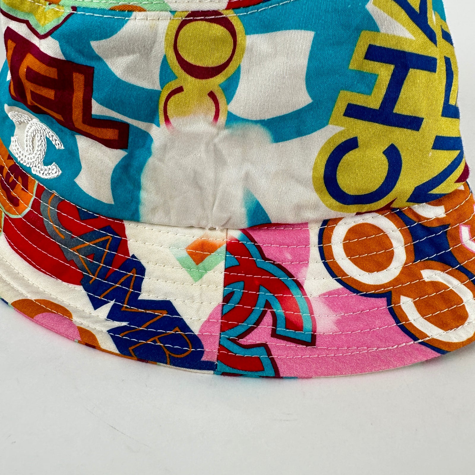 Chanel Multi-Logo Bucket Hat Size M