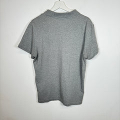 Moncler Grey Double Logo Polo Shirt Size L