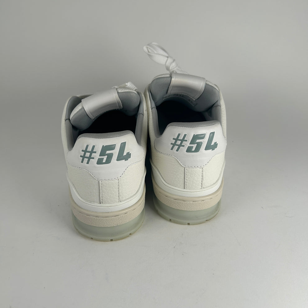Louis Vuitton White Low Top Trainer Size LV 8.5
