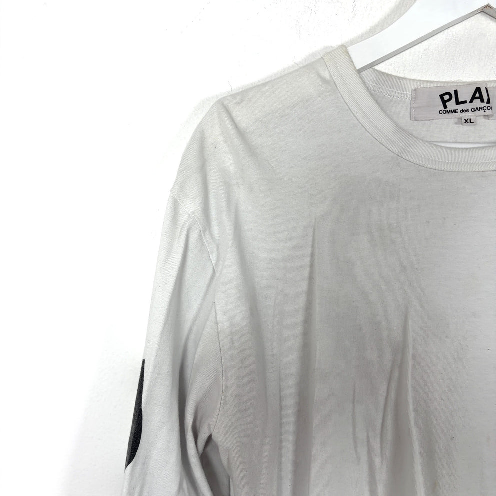 Comme Des Garcons Play Graphic Longsleeve