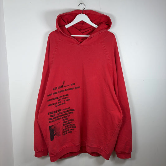 Raf Simons Archive Redux SS02 Peter De Potter Terror Oversized Hoodie