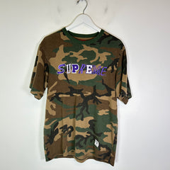 Supreme Camo Collage Logo T-Shirt