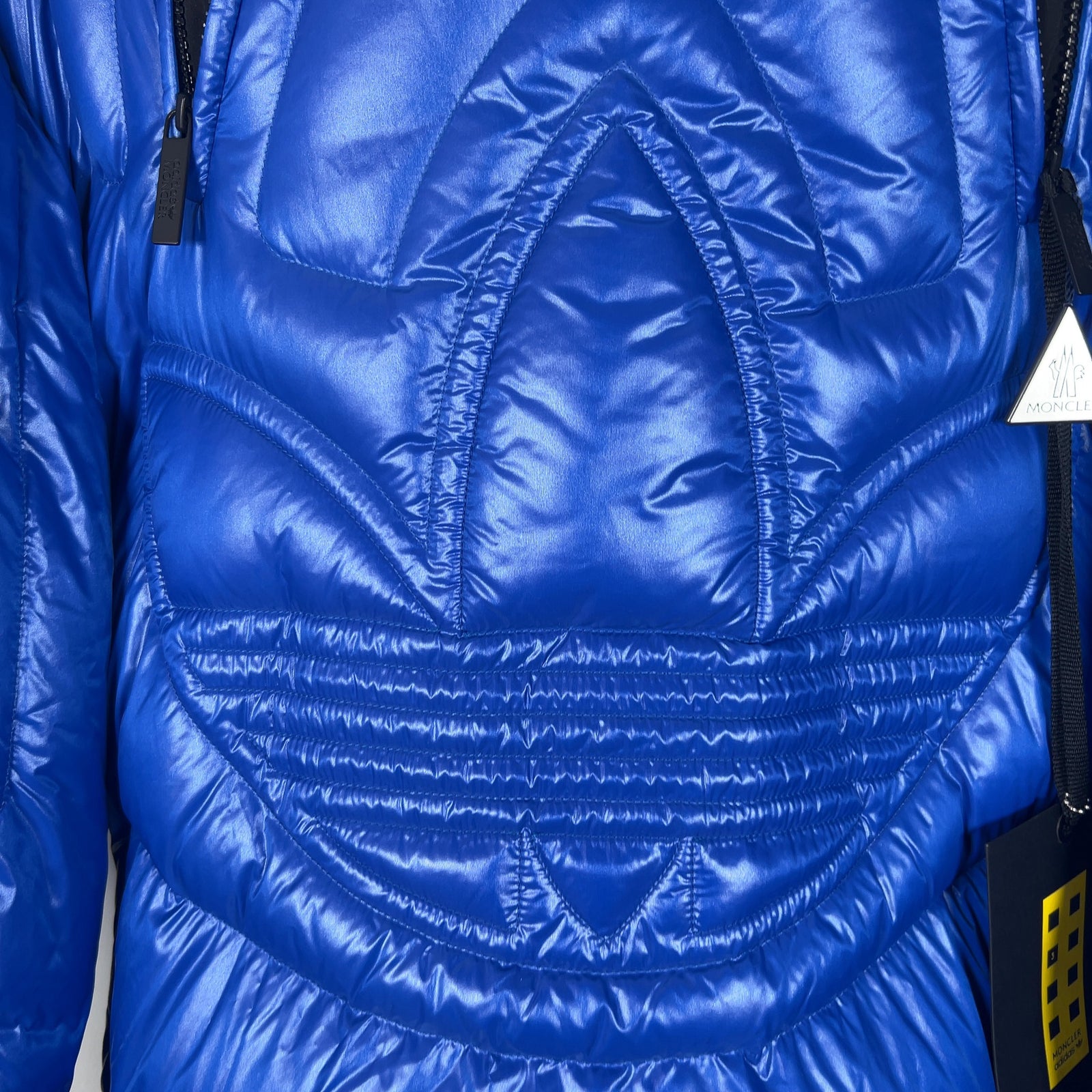 Moncler x Adidas Three Stripes Logo Puffer Jacket
