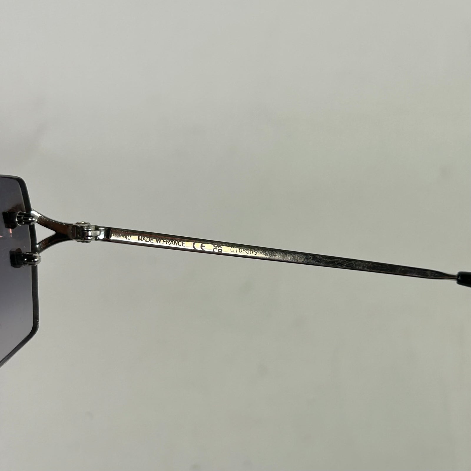 Cartier CT0550S C Decor Rectangular Sunglasses