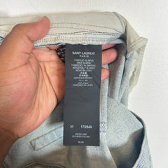 Saint Laurent D18 Lightwash Jeans Size 31