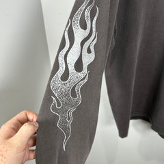 Gallery Dept. Grey Flame Logo Longsleeve Size XL