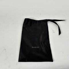 Gucci Black Kingsnake Leather Long Wallet