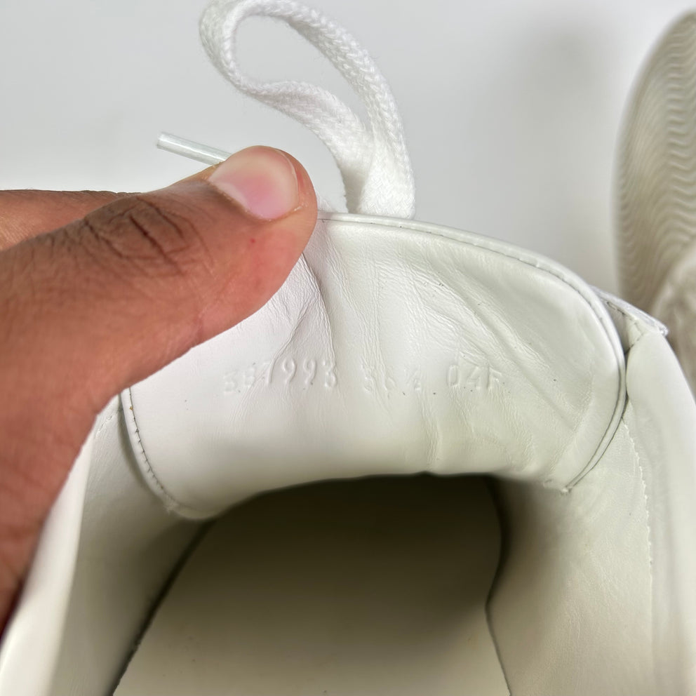 Gucci Web Ace Leather Sneaker