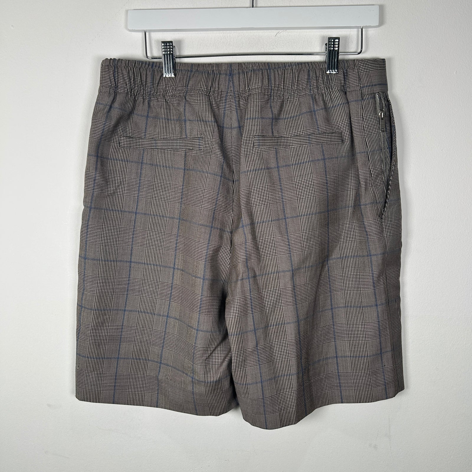 Givenchy Grey Pinstripe Wool Shorts Size 31