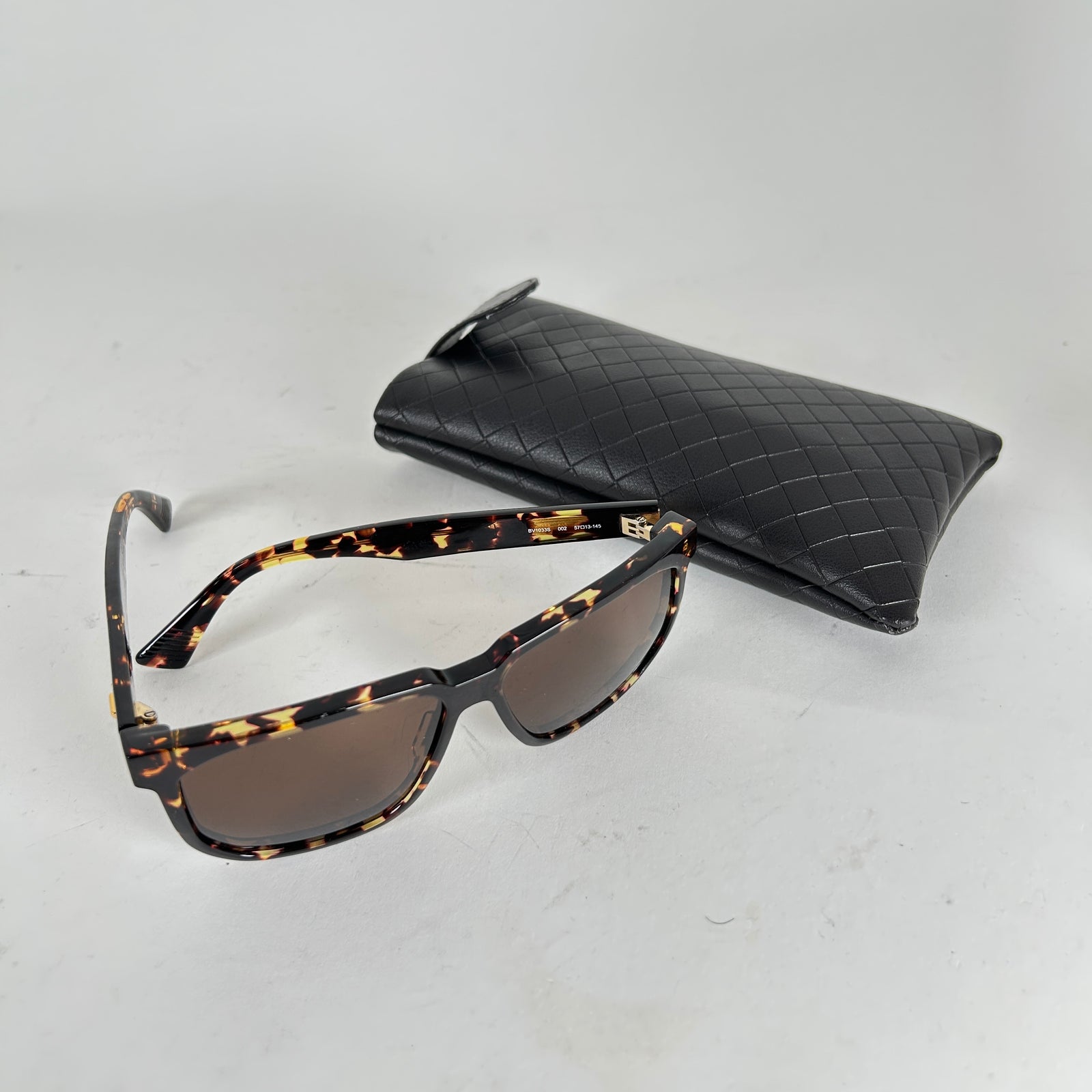 Bottega Veneta Tortoise Shell Sunglasses