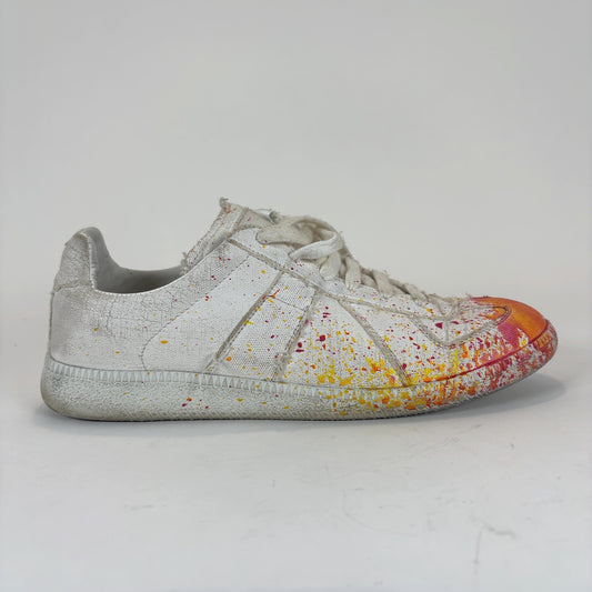 Maison Margiela White Paint Splatter Repilca Gats