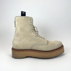 R13 Suede Combat Boots
