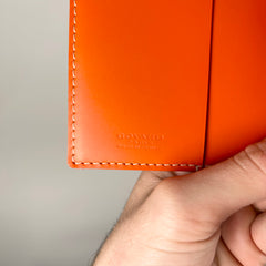 Goyard Orange Passport Holder