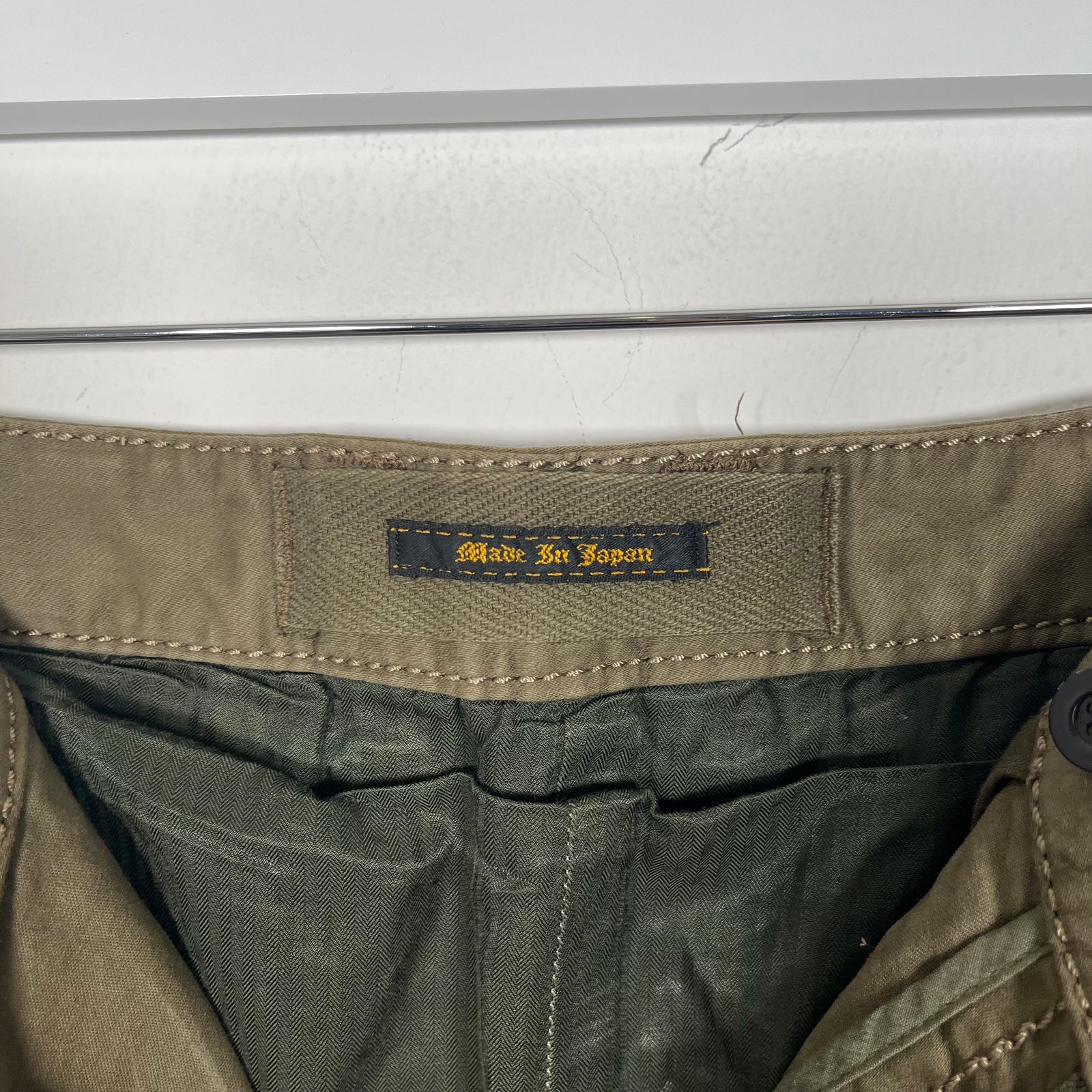 Cherry Sun-Burst Army Green Cargo Pants Size 30