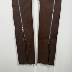 Rick Owens FW23 Luxor Brown Banana Cuts Size 32