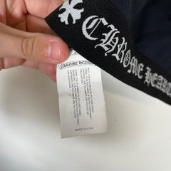 Chrome Hearts Black Sports Bra