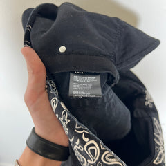 Amiri Paisley Black Jeans Size 36