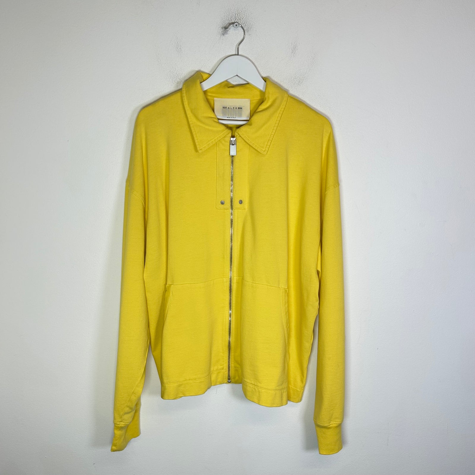 1017 Alyx 9SM Yellow Oversized Zip Jacket Size M