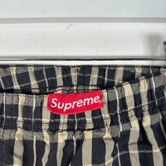 Supreme Tartan Plaid Windbreaker Pants Size M