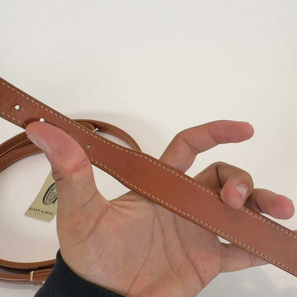 Goyard 'Edmond' Dog Collar & Leash