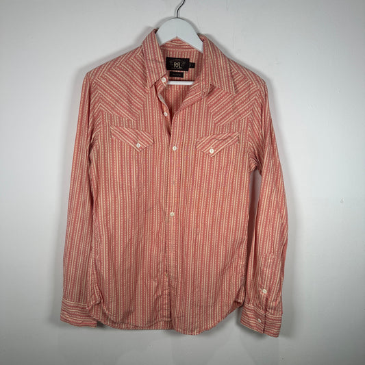 RRL Red Gingham Button Up Shirt Size S