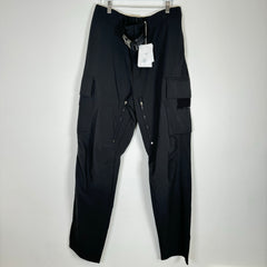Givenchy Black Cargo Zipped Pants Size 34
