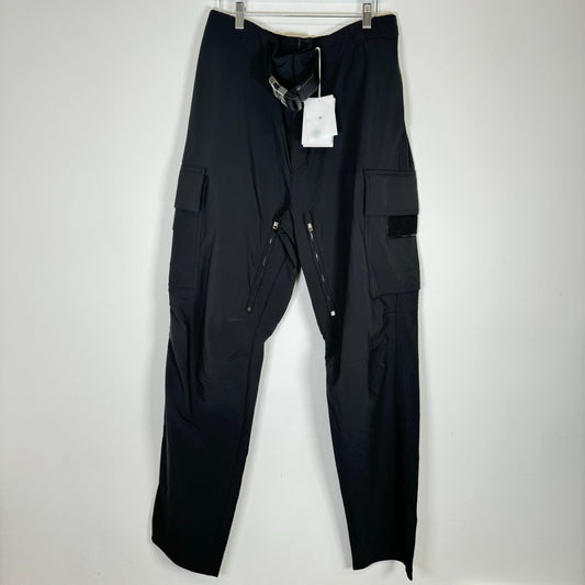 Givenchy Black Cargo Zipped Pants Size 34