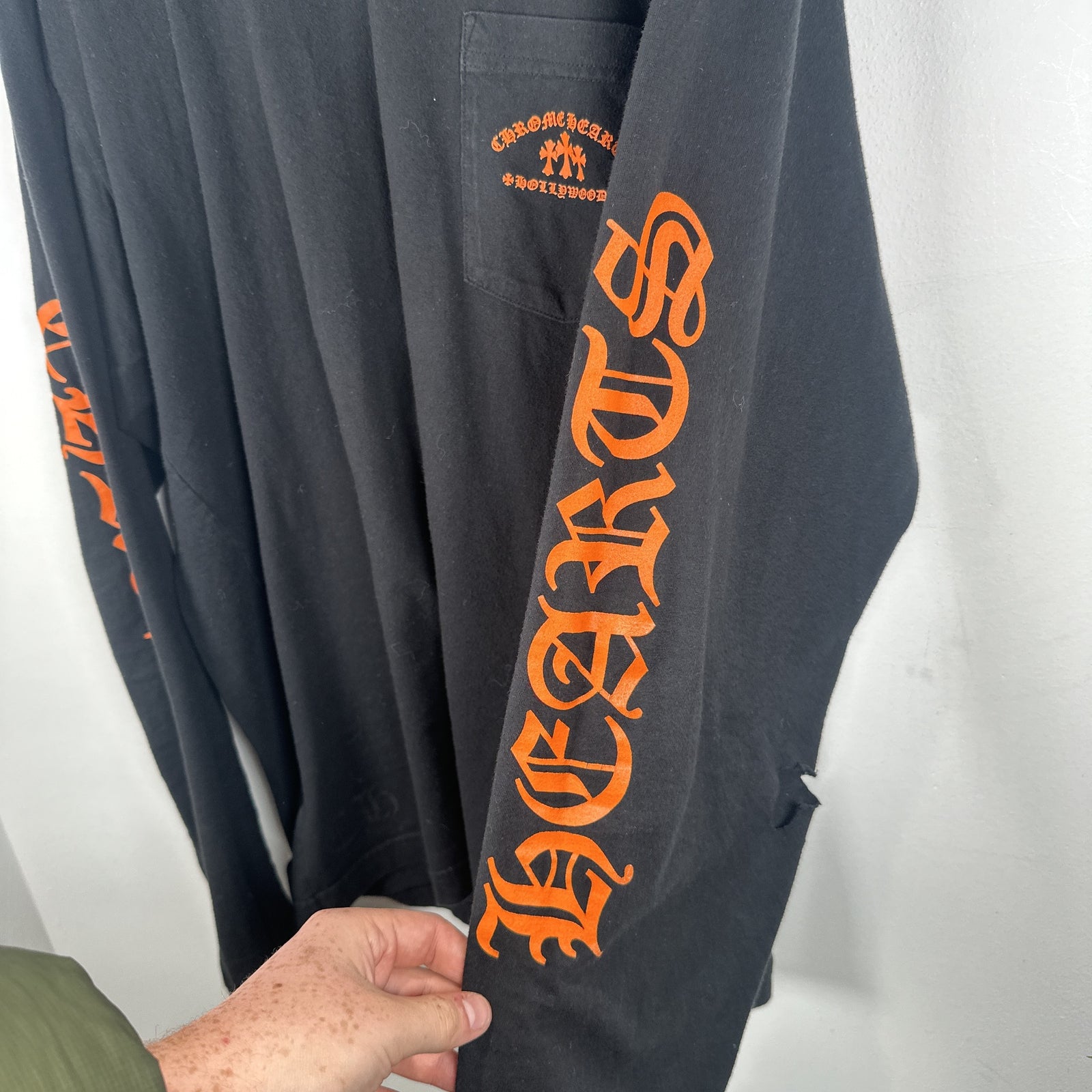 Chrome Hearts Orange King Taco Longsleeve Size XL