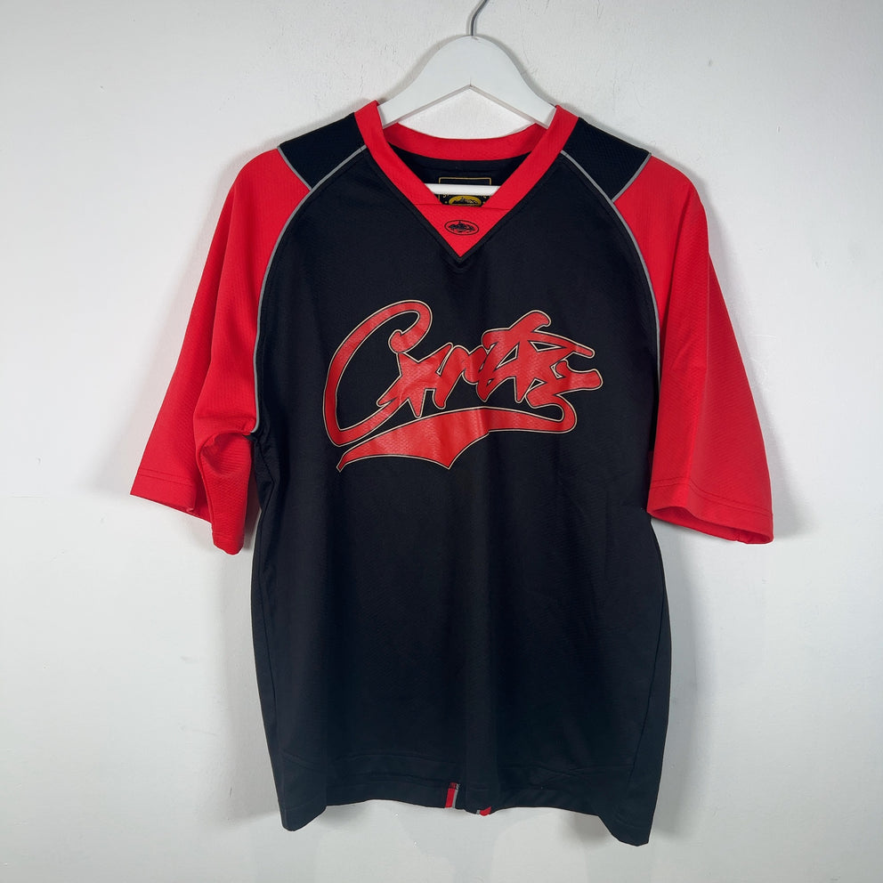 Corteiz Street League Red Jersey T-Shirt