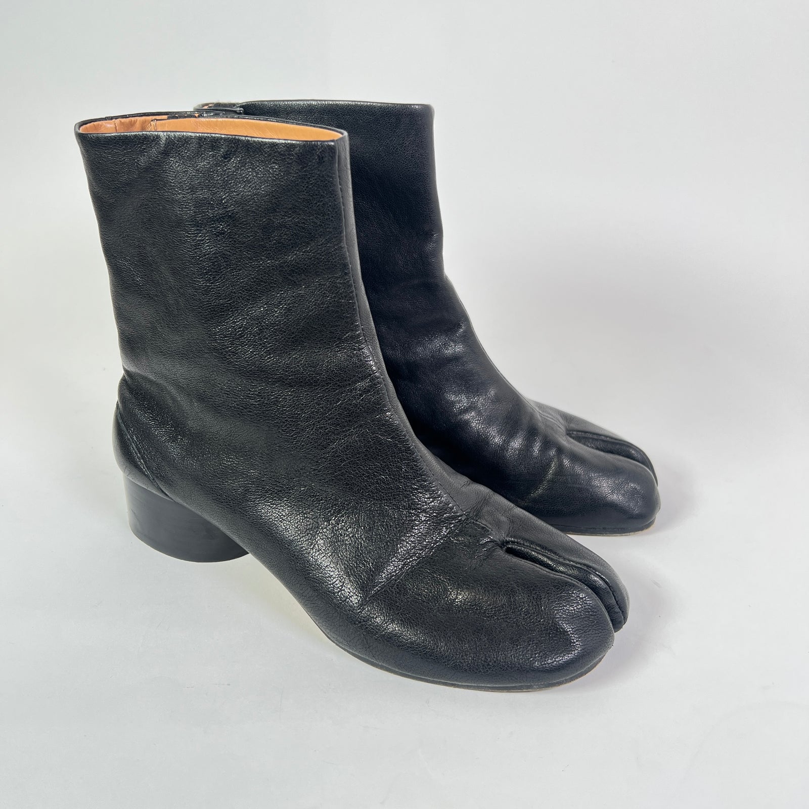 Maison Margiela Leather Tabi Boots